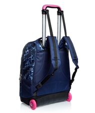 SEVEN DYED HEARTS Rucksack mit Trolley blautief - Rucks&auml;cke mit Trolleyfunktion - 3