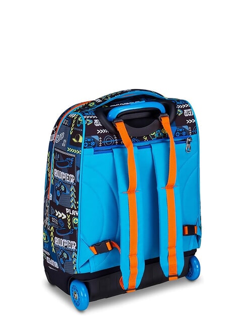 FACCE DA SJ Trolley-Rucksack FEUERROT - Rucks&auml;cke mit Trolleyfunktion