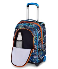 SJGANG FACCE DA SJ Trolley-Rucksack FEUERROT - Rucks&auml;cke mit Trolleyfunktion - 6