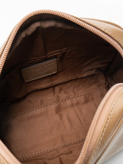 ELISABETTA Sch&ouml;nheit aus Leder Auster Abb. Gold - Beauty-Case