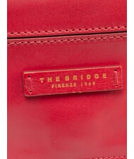 THE BRIDGE ELETTRA  Beere Abb. Gold - Damentaschen - 3