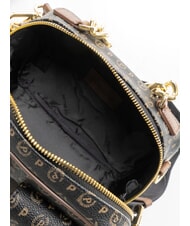 POLLINI HERITAGE Handtasche mit Taschen Schwarz Braun - Damentaschen - 4