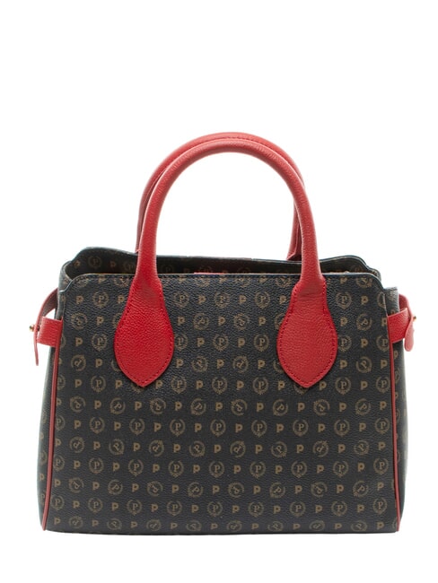 HERITAGE Handtasche mit Schulterriemen schwarzer Lack - Damentaschen