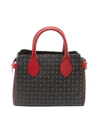 POLLINI HERITAGE Handtasche mit Schulterriemen schwarzer Lack - Damentaschen - 2