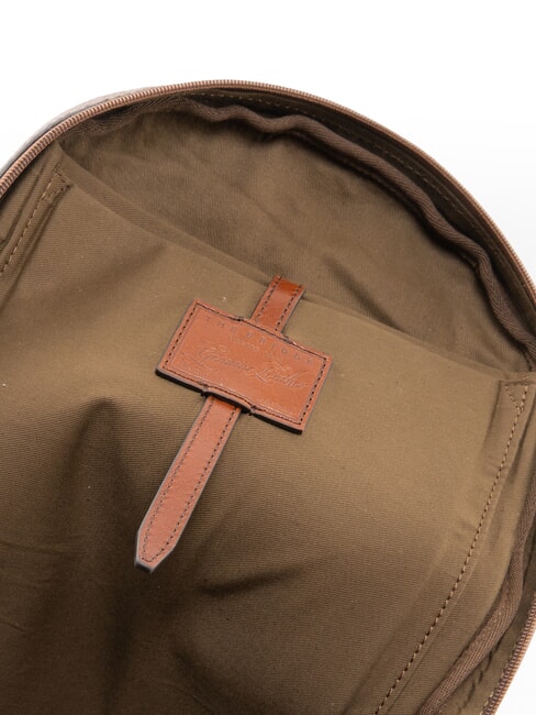 BIAGIO Lederrucksack, 13-Zoll-Laptopfach Braun 14/Ruthenium Palladium - Rucks&auml;cke f&uuml;r Schule &amp; Freizeit