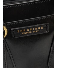 THE BRIDGE CECILIA Handtasche mit Schulterriemen Schwarzes Gold - Damentaschen - 3