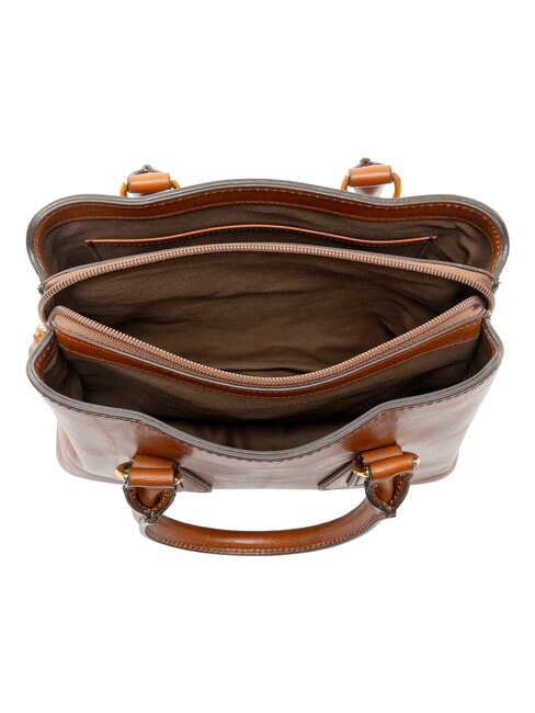 CECILIA Handtasche mit Schulterriemen BRAUN - Damentaschen