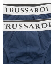 TRUSSARDI BASIC Packung mit 2 Slips Marine - Herrenslip - 2