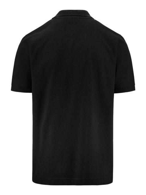 LOGO Kurzarm-Poloshirt Schwarzwei&szlig; - Herren-Polo-Shirts/Herren-Polo-Shirt/Herrenpoloshirt/Herrenpoloshirts