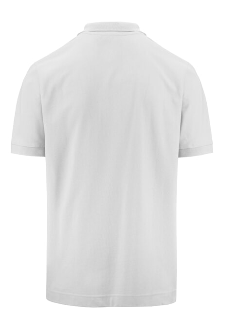 LOGO Kurzarm-Poloshirt Wei&szlig; - Herren-Polo-Shirts/Herren-Polo-Shirt/Herrenpoloshirt/Herrenpoloshirts