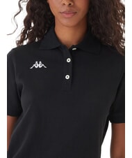 KAPPA LOGO Kurzarm-Poloshirt Schwarz - Damen-Polo-Shirts/Damen-Polo-Shirt/Damenpoloshirt/Damenpoloshirts - 2