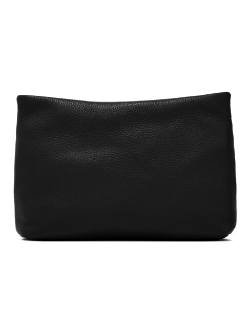 BRENDA Ledertasche mit Schultergurt Schwarz - Damentaschen