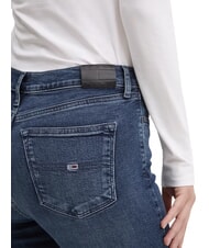 TOMMY HILFIGER TH JEANS Schmale Jeans dunkler Denim - Damenjeans - 5