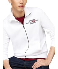 TOMMY HILFIGER TH Lang&auml;rmeliges Sweatshirt Wei&szlig; - Sweatshirts Herren - 4