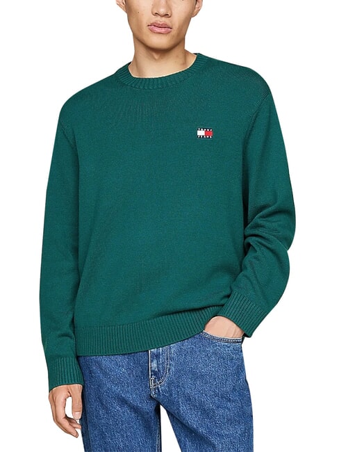 TH JEANS  Pullover mit Rundhalsausschnitt Tiefseewasser - Herrenpullover