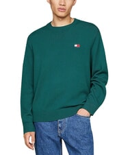 TOMMY HILFIGER TH JEANS  Pullover mit Rundhalsausschnitt Tiefseewasser - Herrenpullover - 2