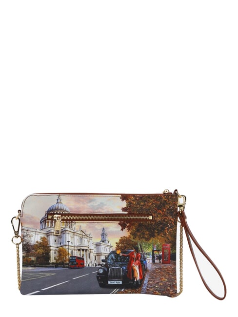 YESBAG Flache Clutch mit Manschette London-Tourist - Damentaschen