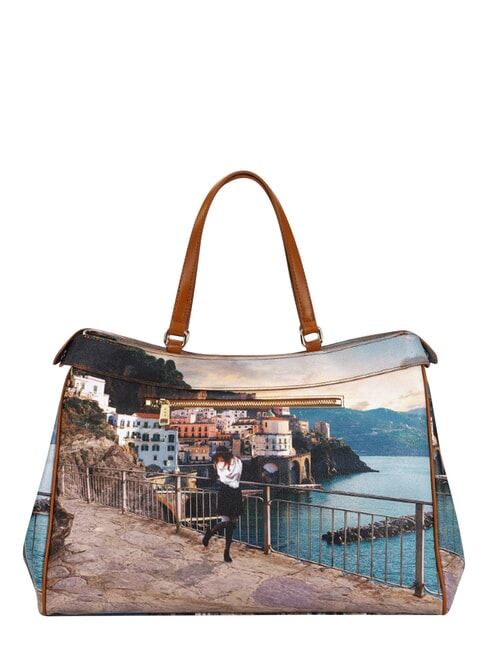 YESBAG XL Schultertasche Winterk&uuml;ste - Damentaschen