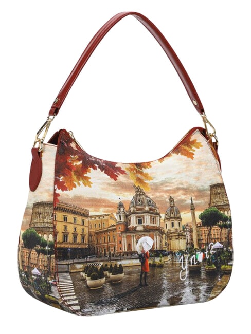 YESBAG Die Schultertasche Rom regnet - Damentaschen