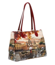 YNOT YESBAG M Schultertasche Rom regnet - Damentaschen - 3