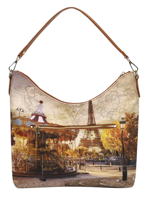 YESBAG Die Schultertasche lustiges Paris - Damentaschen