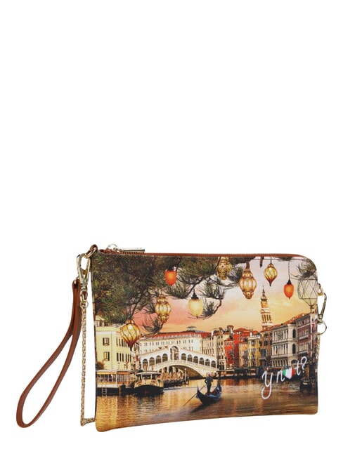 YESBAG Flache Clutch mit Manschette Weihnachten in Venedig - Damentaschen