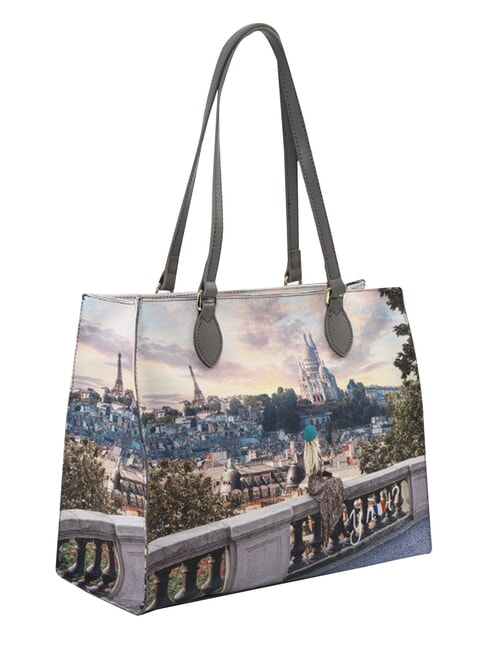 YESBAG Einkaufstasche, Umh&auml;ngetasche Paris / Kor - Damentaschen