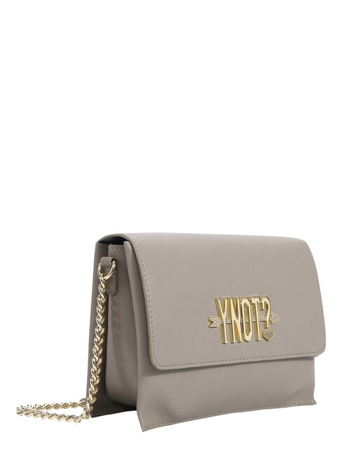 LOVERS Quadratische Schultertasche Taupe - Damentaschen