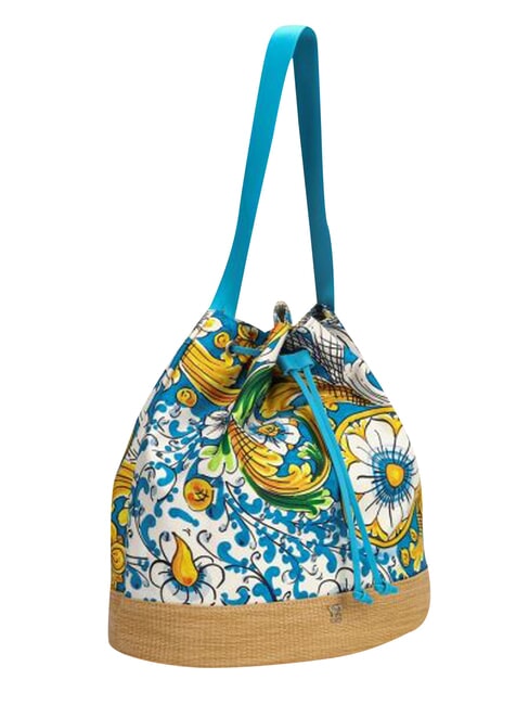 ORTIGIA Beuteltasche Aquamarin - Damentaschen