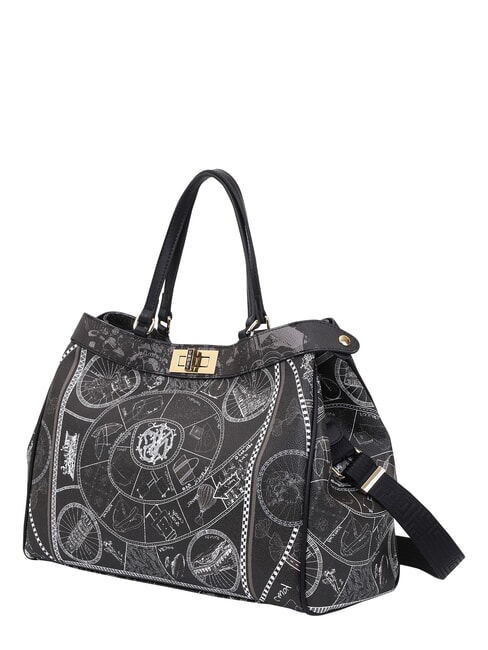 FASHIONOPOLY Handtasche mit Schulterriemen SCHWARZ - Damentaschen