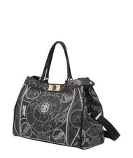 YNOT FASHIONOPOLY Handtasche mit Schulterriemen SCHWARZ - Damentaschen - 4