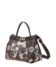 YNOT FASHIONOPOLY Handtasche mit Schulterriemen Schokolade - Damentaschen - 4
