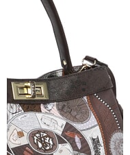 YNOT FASHIONOPOLY Handtasche mit Schulterriemen Schokolade - Damentaschen - 5