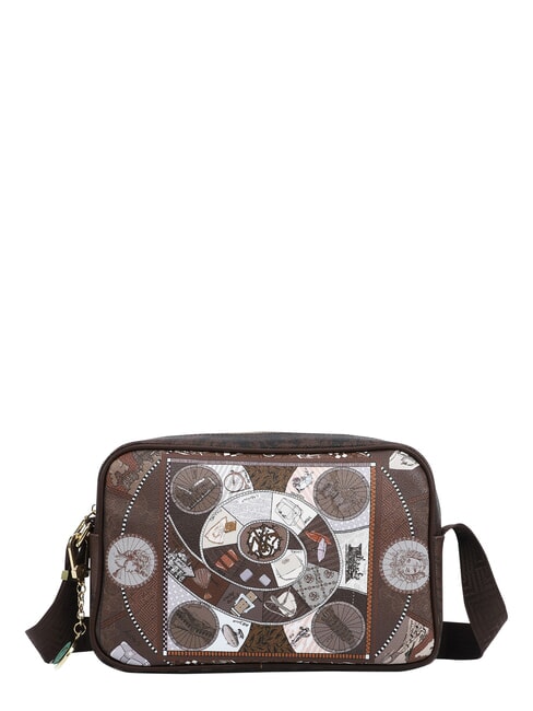 FASHIONOPOLY Schultertasche f&uuml;r Kamera Schokolade - Damentaschen