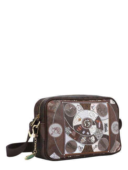 FASHIONOPOLY Schultertasche f&uuml;r Kamera Schokolade - Damentaschen