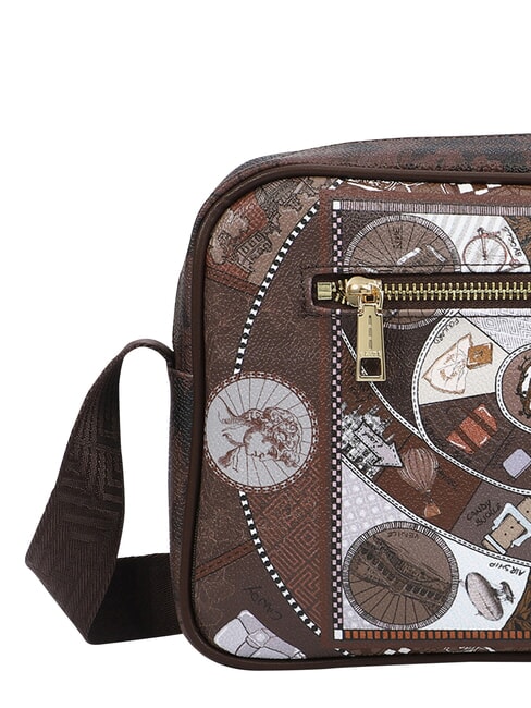 FASHIONOPOLY Schultertasche f&uuml;r Kamera Schokolade - Damentaschen