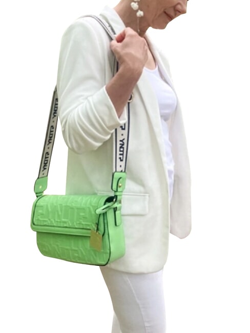 KATE Schultertasche mit Klappe Apfel - Damentaschen