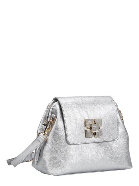 CRACKLE Mini-Schultertasche SILBER - Damentaschen