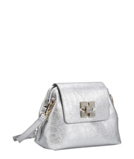 YNOT CRACKLE Mini-Schultertasche SILBER - Damentaschen - 3