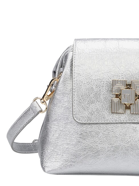 CRACKLE Mini-Schultertasche SILBER - Damentaschen