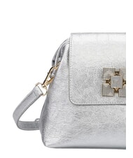 YNOT CRACKLE Mini-Schultertasche SILBER - Damentaschen - 4