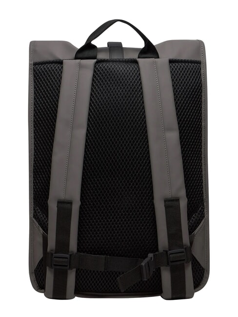 ROLLTOP RUCKSACK Gro&szlig;er wasserdichter Rucksack grau - Rucks&auml;cke f&uuml;r Schule &amp; Freizeit