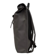 RAINS ROLLTOP RUCKSACK Gro&szlig;er wasserdichter Rucksack grau - Rucks&auml;cke f&uuml;r Schule &amp; Freizeit - 4