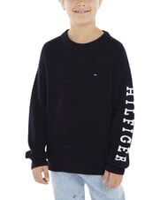 TOMMY HILFIGER TH Rundhals-Baumwollpullover W&uuml;stenhimmel - Kinderpullover - 3