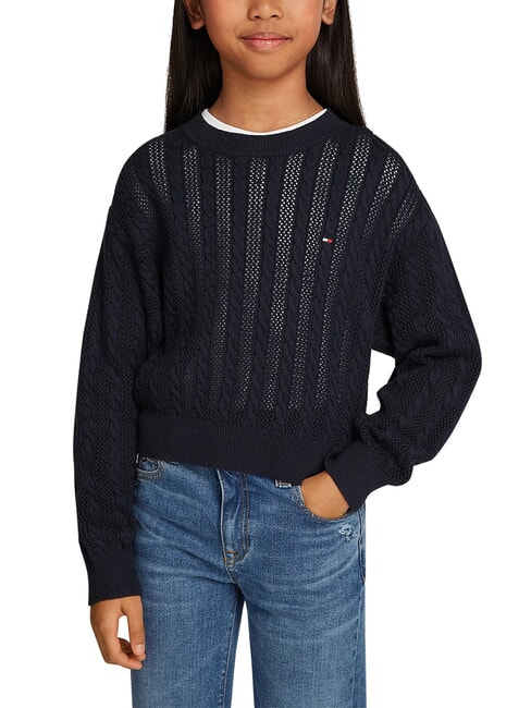 TH Rundhals-Baumwollpullover W&uuml;stenhimmel - Kinderpullover