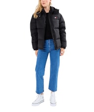 TOMMY HILFIGER TH JEANS Jacke Schwarz - Daunenjacken f&uuml;r Damen - 4