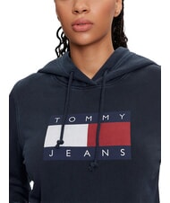 TOMMY HILFIGER TH JEANS Baumwoll-Sweatshirt dunkle Nachtmarine - Sweatshirts Damen - 5