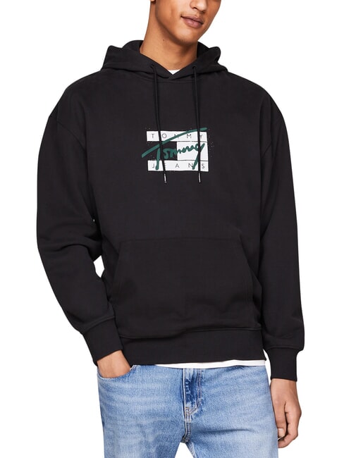 TH JEANS Baumwoll-Sweatshirt Schwarz - Sweatshirts Herren