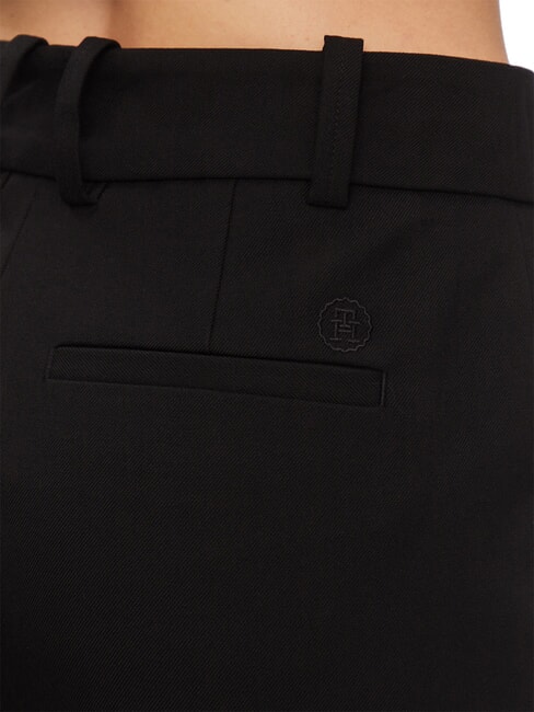 TH  Hose mit hoher Taille Schwarz - Damenhosen