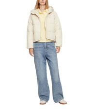 TOMMY HILFIGER TH JEANS Pufferjacke mit Kapuze Zeitungspapier - Daunenjacken f&uuml;r Damen - 3